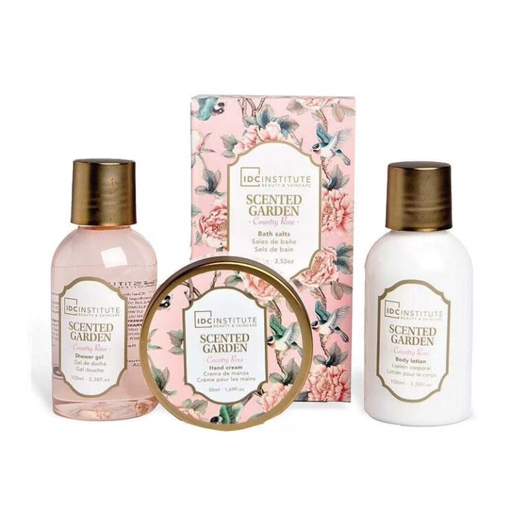 IDC Scented Garden Country Rose 4 Pcs Σετ Περιποίησης 21 x 19 x 6cm